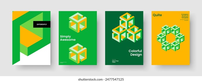 Isolated Report Design. Geometric Book Cover Layout. Creative Poster Template. Banner. Flyer. Business Presentation. Brochure. Background. Journal. Advertising. Pamphlet. Handbill. Notebook