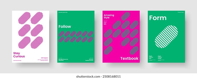Isolated Report Design. Geometric Flyer Layout. Abstract Book Cover Template. Business Presentation. Poster. Banner. Background. Brochure. Newsletter. Brand Identity. Advertising. Leaflet. Notebook