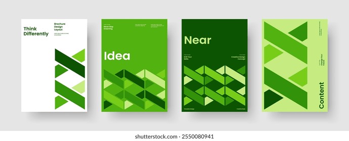 Diseño de informe aislado. Diseño de volante geométrico. Plantilla Abstractas de presentación empresarial. Anuncio. Folleto. Antecedentes. Cartel. Portada de libro. Folleto. Diario. Manual. Cartera. Catálogo