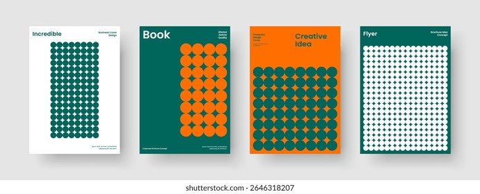 Isolated Report Design. Geometric Flyer Layout. Abstract Poster Template. Background. Brochure. Banner. Book Cover. Business Presentation. Catalog. Journal. Notebook. Pamphlet. Portfolio