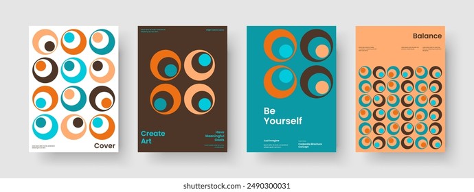 Isolated Report Design. Geometric Poster Template. Abstract Business Presentation Layout. Banner. Flyer. Book Cover. Brochure. Background. Catalog. Magazine. Journal. Portfolio. Handbill