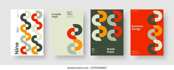Isolated Report Design. Geometric Poster Template. Modern Book Cover Layout. Background. Banner. Brochure. Business Presentation. Flyer. Advertising. Journal. Pamphlet. Handbill. Brand Identity