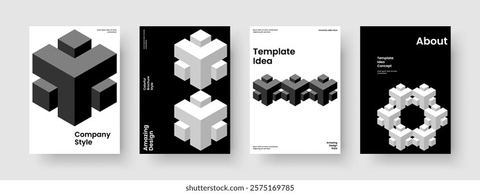 Isolated Report Layout. Abstract Background Design. Creative Brochure Template. Poster. Book Cover. Flyer. Banner. Business Presentation. Newsletter. Notebook. Catalog. Leaflet. Advertising