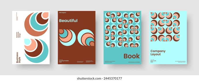 Isolated Report Layout. Abstract Book Cover Design. Modern Background Template. Poster. Brochure. Business Presentation. Flyer. Banner. Portfolio. Brand Identity. Pamphlet. Leaflet. Newsletter
