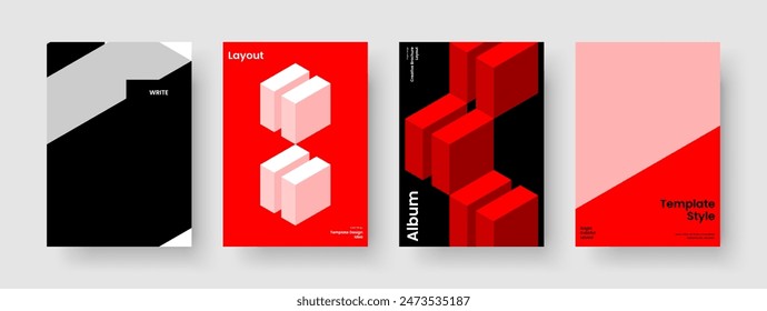Isolated Report Layout. Abstract Book Cover Design. Modern Brochure Template. Business Presentation. Flyer. Background. Banner. Poster. Notebook. Brand Identity. Leaflet. Magazine. Advertising