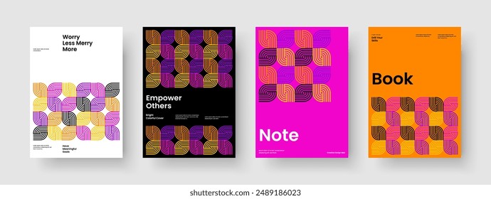 Isolated Report Layout. Abstract Book Cover Template. Geometric Background Design. Banner. Brochure. Business Presentation. Poster. Flyer. Catalog. Magazine. Pamphlet. Portfolio. Newsletter