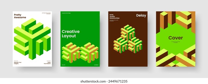 Isolated Report Layout. Creative Book Cover Template. Abstract Brochure Design. Business Presentation. Banner. Background. Poster. Flyer. Journal. Handbill. Notebook. Leaflet. Pamphlet. Portfolio