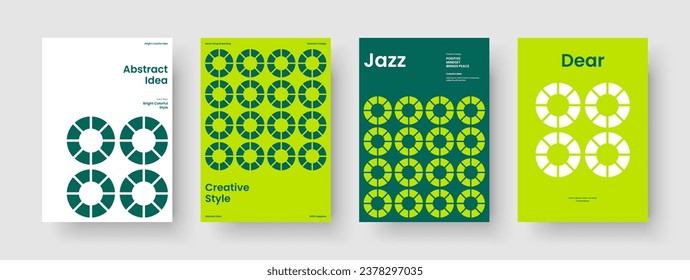 Berichtslayout isoliert. Kreatives Präsentationsdesign für Unternehmen. Moderne Hintergrundvorlage. Banner. Poster. Flyer. Broschüre. Buchcover. Katalog. Pamphlet. Notebook. Portfolio. Newsletter. Handbrief