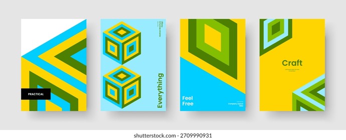 Diseño de informe aislado. Diseño Creativo de Presentaciones de Negocios. Plantilla de póster geométrica. Antecedentes. Volante. Portada de libro. Anuncio. Folleto. Publicidad. Catálogo. Panfleto. Folleto. Manual