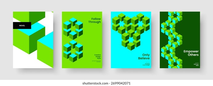 Layout de Relatório Isolado. Modelo de Banner Geométrico. Design de folheto criativo. Cartaz. Apresentação de negócios. Capa de Livro. Panfleto. Histórico. Panfleto. Conhecimento manual. Folheto informativo. Catálogo. Carteira. Revista