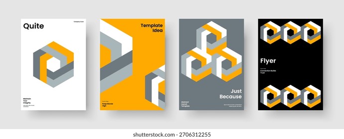 Diseño de informe aislado. Plantilla de póster moderna. Diseño de Anuncio geométrico. Portada de libro. Folleto. Volante. Antecedentes. Presentación de Negocios. Identidad de marca. Manual. Boletín informativo. Folleto. Diario