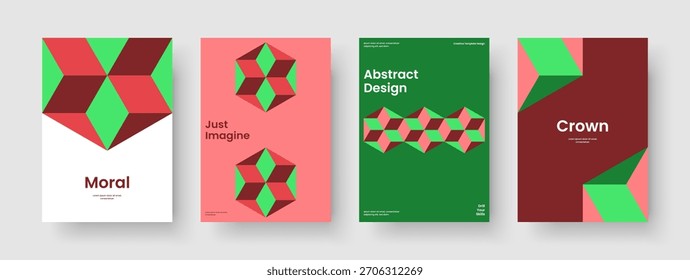 Plantilla de informe aislado. Diseño de volante Abstractas. Diseño geométrico del cartel. Antecedentes. Folleto. Anuncio. Portada de libro. Presentación de Negocios. Folleto. Panfleto. Catálogo. Boletín informativo. Identidad de marca