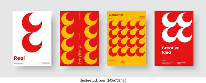 Isolated Report Template. Creative Book Cover Layout. Geometric Background Design. Banner. Brochure. Business Presentation. Flyer. Poster. Journal. Brand Identity. Newsletter. Leaflet. Handbill