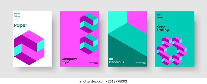 Isolated Report Template. Creative Brochure Design. Abstract Book Cover Layout. Banner. Poster. Business Presentation. Flyer. Background. Portfolio. Journal. Catalog. Brand Identity. Pamphlet