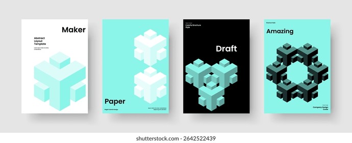 Isolated Report Template. Creative Brochure Design. Modern Book Cover Layout. Background. Flyer. Poster. Business Presentation. Banner. Journal. Portfolio. Magazine. Pamphlet. Brand Identity