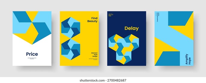 Isolated Report Template. Creative Flyer Layout. Geometric Brochure Design. Business Presentation. Book Cover. Poster. Background. Banner. Advertising. Catalog. Journal. Pamphlet. Newsletter