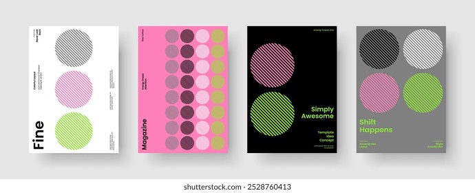 Isolated Report Template. Creative Poster Design. Geometric Banner Layout. Background. Book Cover. Brochure. Business Presentation. Flyer. Catalog. Portfolio. Journal. Newsletter. Brand Identity