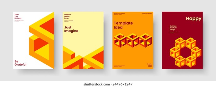 Isolated Report Template. Geometric Background Layout. Modern Flyer Design. Banner. Business Presentation. Poster. Brochure. Book Cover. Newsletter. Notebook. Journal. Handbill. Advertising