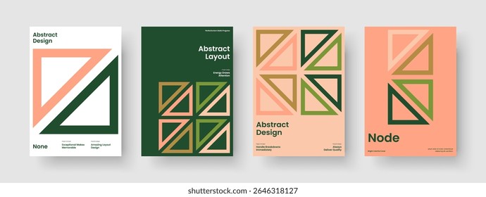 Isolated Report Template. Geometric Background Layout. Abstract Banner Design. Flyer. Business Presentation. Poster. Book Cover. Brochure. Journal. Notebook. Pamphlet. Portfolio. Handbill