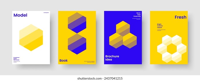 Plantilla de informe aislada. Diseño de banner geométrico. Diseño de volante creativo. Presentación empresarial. Portada del libro. Folleto. Antecedentes. Cartel. Prospecto. Cuaderno. Identidad de marca. Catálogo. Folleto