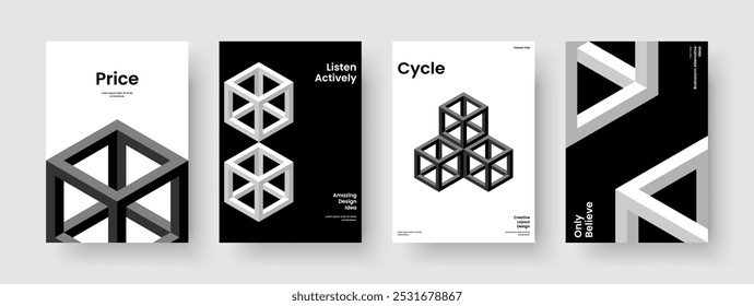 Isolated Report Template. Geometric Banner Design. Abstract Business Presentation Layout. Flyer. Book Cover. Background. Brochure. Poster. Leaflet. Advertising. Magazine. Catalog. Brand Identity