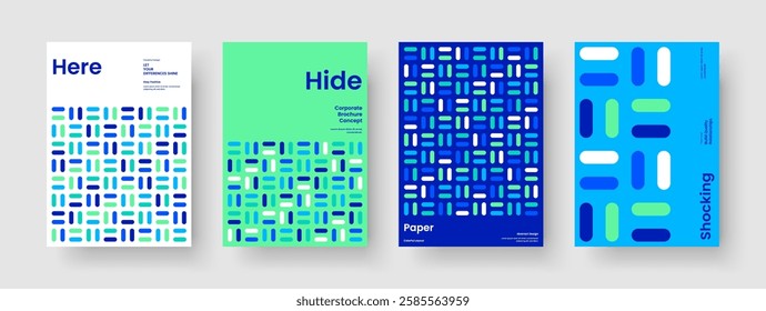 Isolated Report Template. Geometric Banner Layout. Abstract Book Cover Design. Poster. Business Presentation. Background. Brochure. Flyer. Portfolio. Catalog. Magazine. Journal. Pamphlet. Handbill