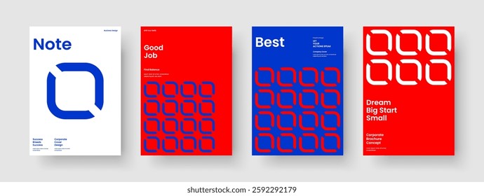 Isolated Report Template. Geometric Brochure Design. Abstract Banner Layout. Flyer. Book Cover. Background. Business Presentation. Poster. Pamphlet. Catalog. Advertising. Leaflet. Notebook