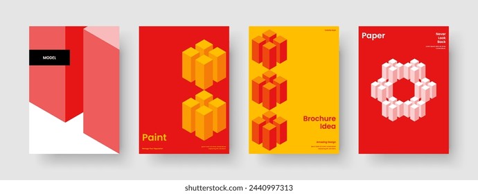 Vorlage für isolierten Bericht. Modernes Bannerdesign. Geometrisches Plakatlayout. Flyer. Broschüre. Geschäftspräsentation. Buchumschlag. Hintergrund. Broschüre. In: Journal. Portfolio. Handzettel Newsletter