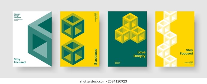 Isolated Report Template. Modern Brochure Layout. Abstract Book Cover Design. Background. Banner. Business Presentation. Flyer. Poster. Handbill. Notebook. Journal. Pamphlet. Portfolio