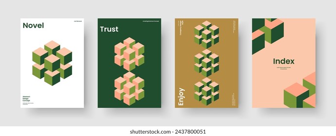 Isolated Report Template. Modern Poster Design. Geometric Book Cover Layout. Business Presentation. Flyer. Banner. Background. Brochure. Catalog. Notebook. Advertising. Portfolio. Leaflet. Pamphlet