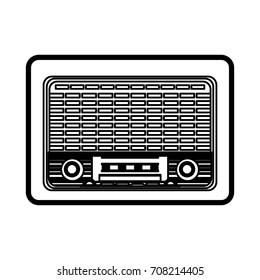 Isolated retro radio design