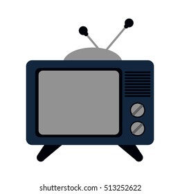 Isolated retro tv device design