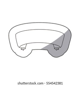 Isolated ribbon design