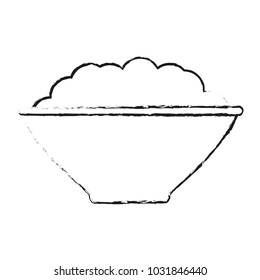 Isolated rice design
