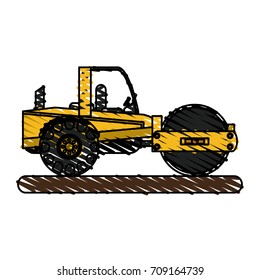 Isolated road roller design