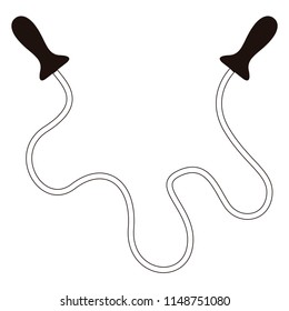 Isolated rope toy icon