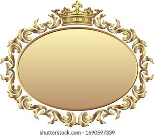 69,975 Vintage frame crown vector Images, Stock Photos & Vectors ...