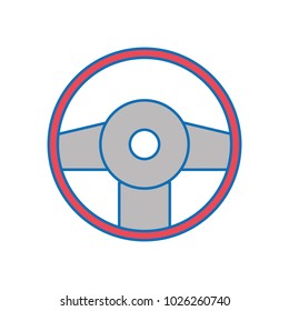 Isolated rudder design