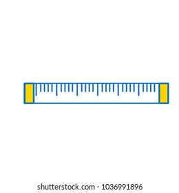 Isolated ruler design