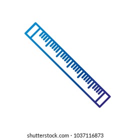 Isolated ruler design