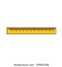 Isolated ruler design