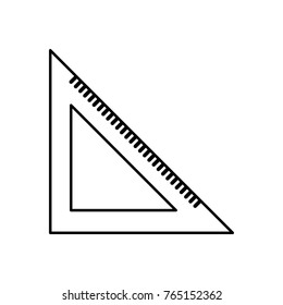 Isolated ruler design