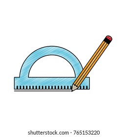 Isolated ruler design
