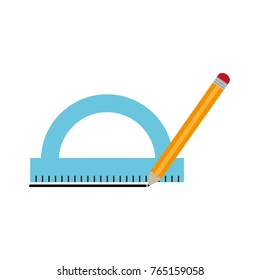 Isolated ruler design