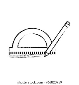 Isolated ruler design
