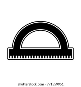 Isolated ruler design