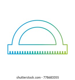 Isolated ruler design