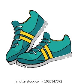 Isolated running shoes design