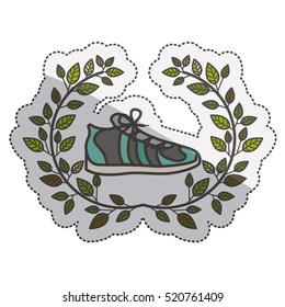 Isolated running shoes design