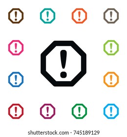 Isolated Safety Icon. Traffic Vector Element Can Be Used For Board, Traffic, Safety Design Concept.